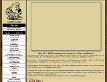 Tablet Screenshot of lohergrill.de